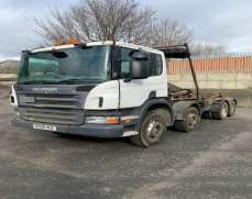 2008 Scania P380 8x4 44Tons Chassis Cab, Steel Springs, Day Cab,